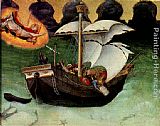 Quaratesi Altarpiece St. Nicholas saves a storm-tossed ship